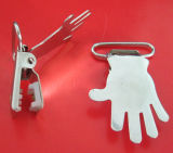 Manufacturer Hand Shaped Kids Suspender Clip
