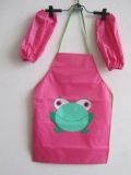Waterproof Disposable PE Apron for Kids Promotional Printed Apron