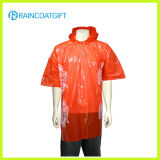 Cheap Disposbale PE Raincoat Rpe-148