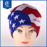 Best Price Wholesale High Quality 100% Acrylic Striped Knitted Hat