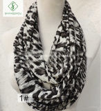 Europe Leopard Printed Neck Warmers Fashion Lady Scarf Factory