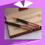 Metal Gel Pen with Ballpoint Pen in Set Kp-036