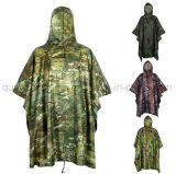 OEM PVC Hunting Camouflage Rain Coat Poncho Rainwear Raincoat