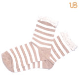 Women's Stripe Cotton Sock