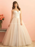 2016 Romantic Princess Ball Gown Lace Wedding Dress