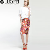 High-End Cotton Knit Elastine Fitted Custom Made Pencil Skirt