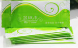 1 Seet Per OEM Packed Disposable Wet Tissue for Hotel