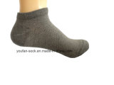 Combed Cotton/Nylon Sport Sock with False Hand Linking and Mesh