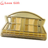 Custom Gold Plated Badge Gold Color Enamel Lapel Pins