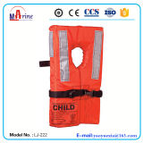Orange Color Big Buoyancy Child Collar Style Life Jacket