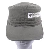 Custom Wholesale Cotton Army and Military with Embroidery Fashion Cap