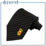 Custom Logo Fashion Men's High Quality Tie Skinny Embroidered Tie
