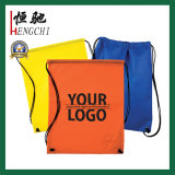 Polyester Gym Promotion Sports Bag with Logo Print