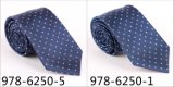 New Design Fashionable Novelty Silk/Polyester Woven Tie (6250-5)