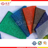 Yuemei Roofing Polycarbonate Embossed Sheet Awning Building Material