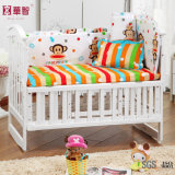 Cotton Baby Crib Bedsheet with Pillowcase