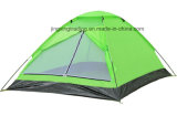 Popular 100% Polyester Single-Skin Camp Tent for 2 Persons (JX-CT017)