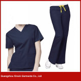 Fashion Nurse Uniform Dress Medical Scrubs Hospital Uniforms Short Long-Sleeve (H21)