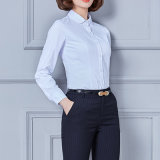 Custom Fashion Ladies Office Wear Women Formal Shirts Designs