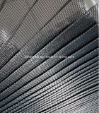 Square Hole Gray Color Polyster Plisse Mosquito Screen Insect Screen