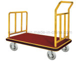 Hotel Luggage Trolley with Replaceable Carpet