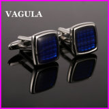 VAGULA Quality Brass Silver Cuff Links (HL10124)