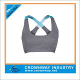 Wholesale Moving Comfort Yoga Sports Bra with Cross Back Strap