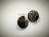 Zinc Metal Snap Engrave Button for Jeans