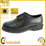Black Gueuine Cow Leather Army Boot Military Office Shoes for Sale