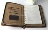 Handmade Zipper A4 A5 PU Leather Planner Organizer Agenda Notebook