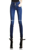 Ladies High Waist Slim Curve Skinny Jeans (H8020)