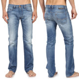 Factory 2017 Spring Men New Design Cotton Fashion Trousers Jeans