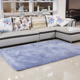 Stretch Silk Living Room Room with Big Carpet