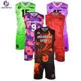 Sportswear Cheap Basketball Uniform Best Basketball Jersey Design Youth Basketball Jerseys