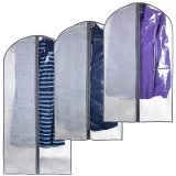 Foldable Plastic Garment Bag for Storage or Travel