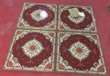 Best Quality Carpet Tiles with Gold for India Market (BDJ60384)