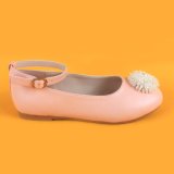 Baby Girl Pink Metallic Flats Ankel Strap Shoes for Girl
