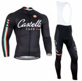 Hot Cycling Jersey with Bib Pants for Events