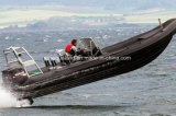 China Aqualand 27.5feet 8.3m Rigid Inflatable Motor Boat/Rescue/Patrol/Fiberglass Rib Boat (RIB830A)