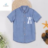 Hot Sale Classic Cotton Boys' Short Sleeve Denim Shirt by Fly Jeans