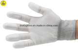 ESD Gloves 5 Finger Knitted Glove with Carbon Filament and Polyurethane Coating