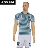 Factory OEM High Quality Cheap Breathable Sublimation Soccer Jersey (S005)