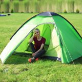 2-Person Camping Dome Backpacking Inflable Tent