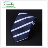 145*8cm Striped Pattern Printed Necktie with Custom Logo