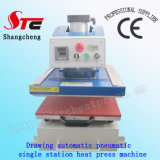 Automatic Single Station Heat Press Machine 40*50cm Pneumatic Drawing Heat Transfer Machine T-Shirt Heat Printing Machine Stc-Qd08