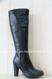 Sexy High Heels Women Fashion Leather Long Boots