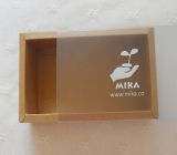 Kraft Paper Card Premium Box with PVC Sleeve