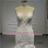 V Neck Mermaid High Quality Wedding Dress