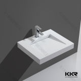 Acrylic Resin Hotel Furniture Bathroom Wash Basin
