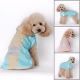 Hot Sale Rain Coat Fashion Jacket Clothes Cheap Dog Raincoats Puppies Dog Coats Casual Waterproof 4 Colors